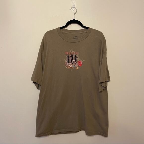 Bike Week XXL short sleeve t-shirt casual biker punk 2010 motorcycle gray black - Picture 1 of 7